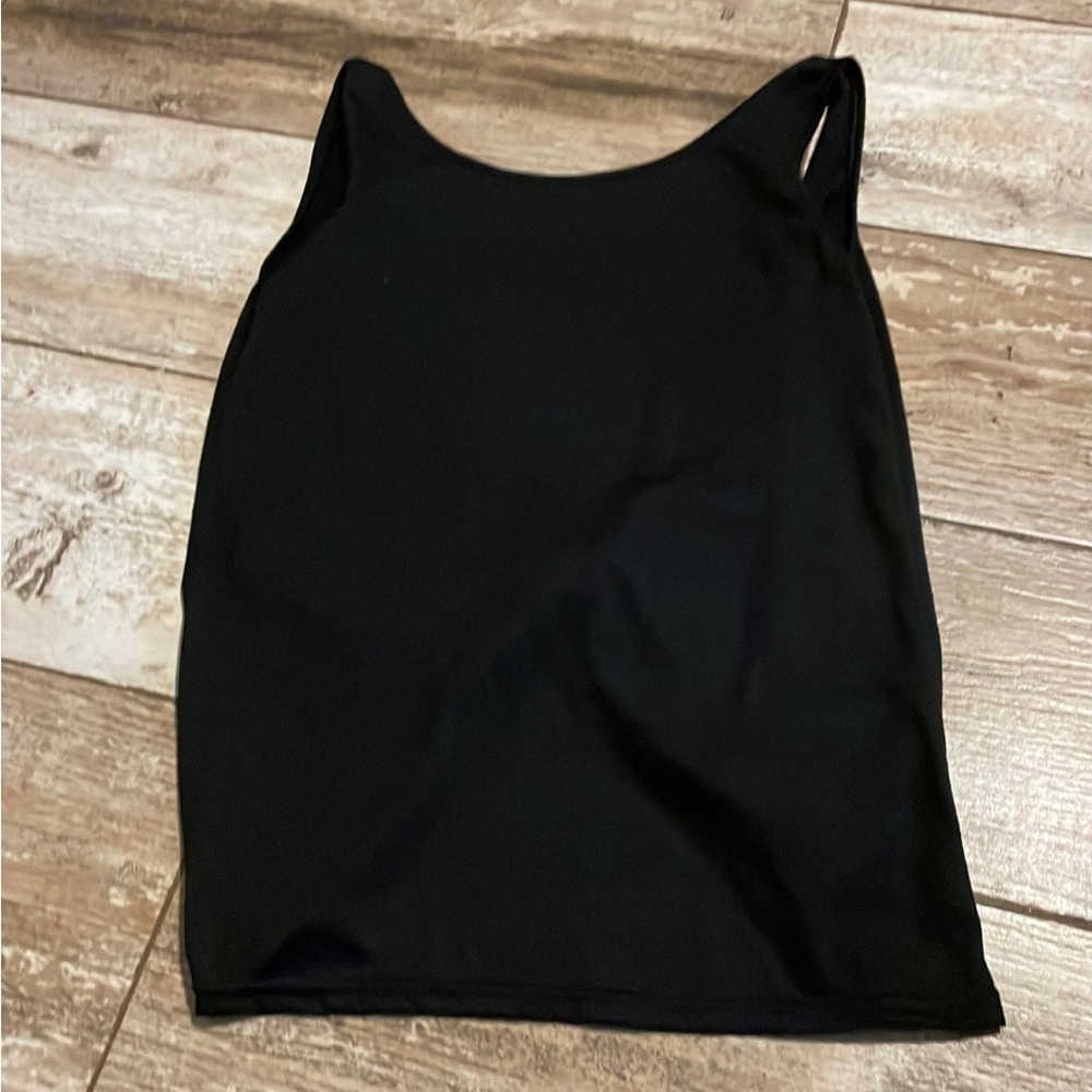 Small black tank top